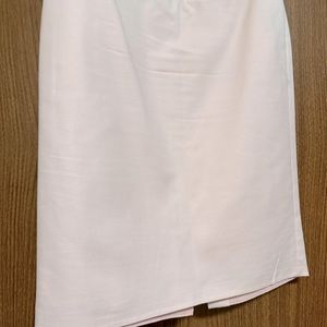 Light Pink Pencil Skirt